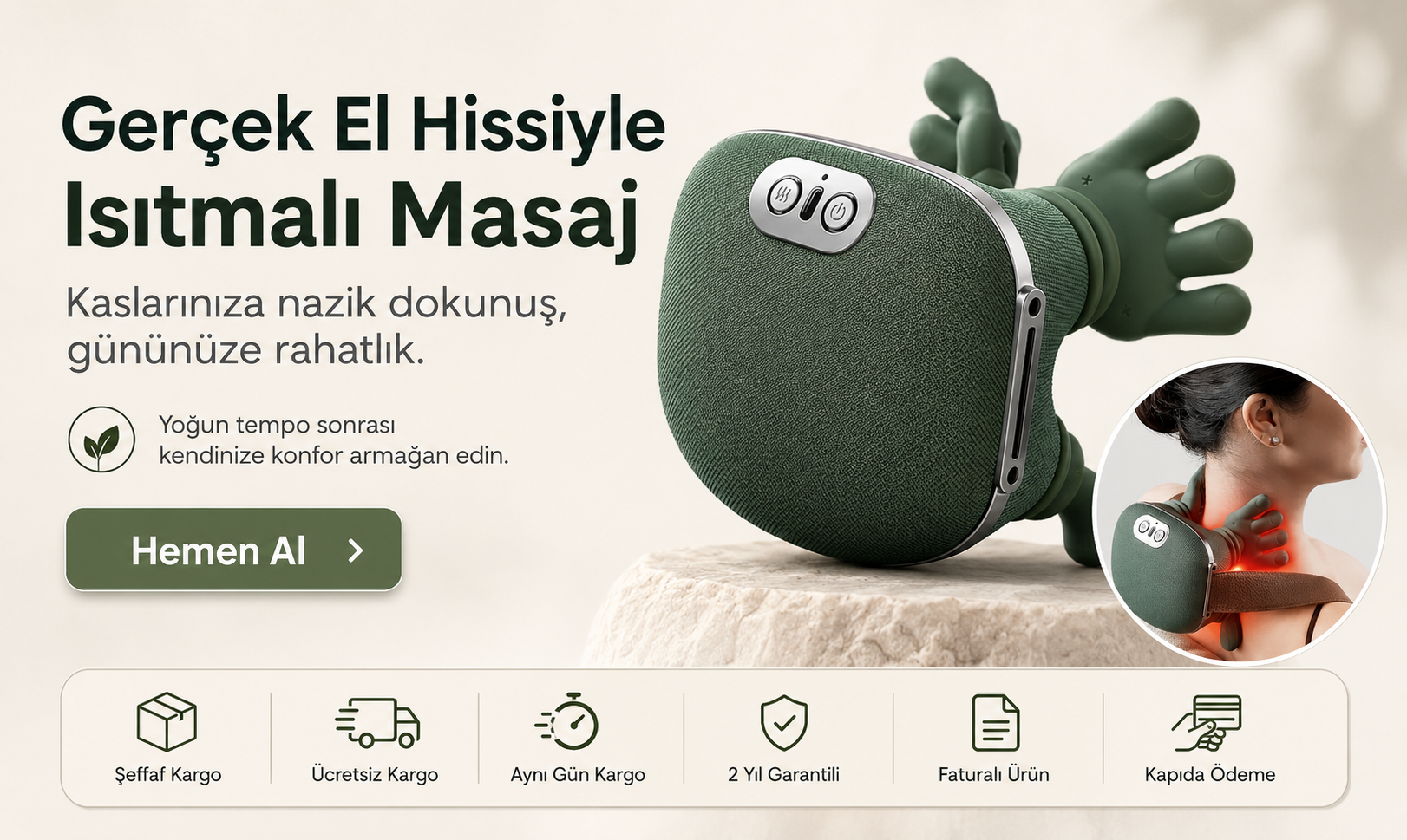 Şarjlı Masaj Aleti
